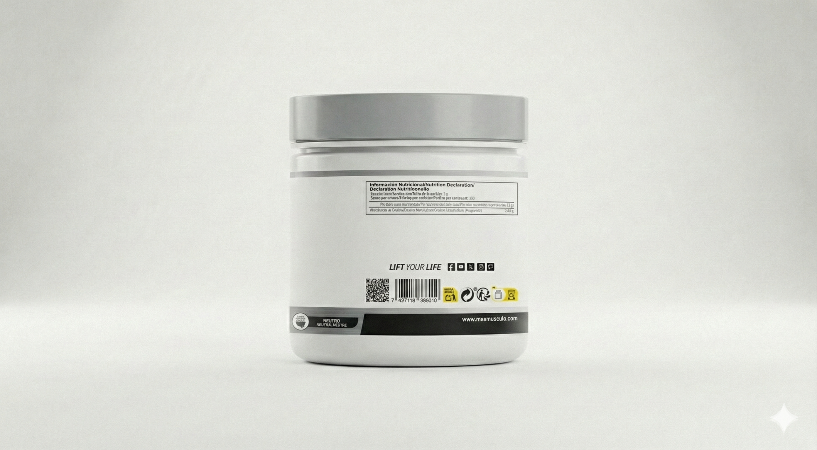 300g Creatina Monohidrato Creapure®